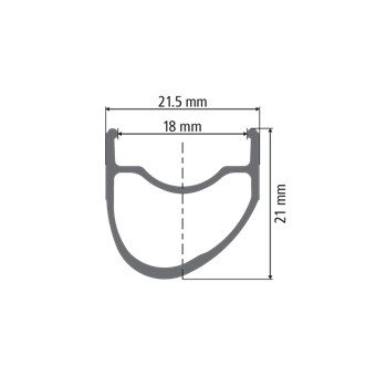 DT Swiss PR 1400 DICUT 21 OXiC - Front Wheel | Clincher | QR