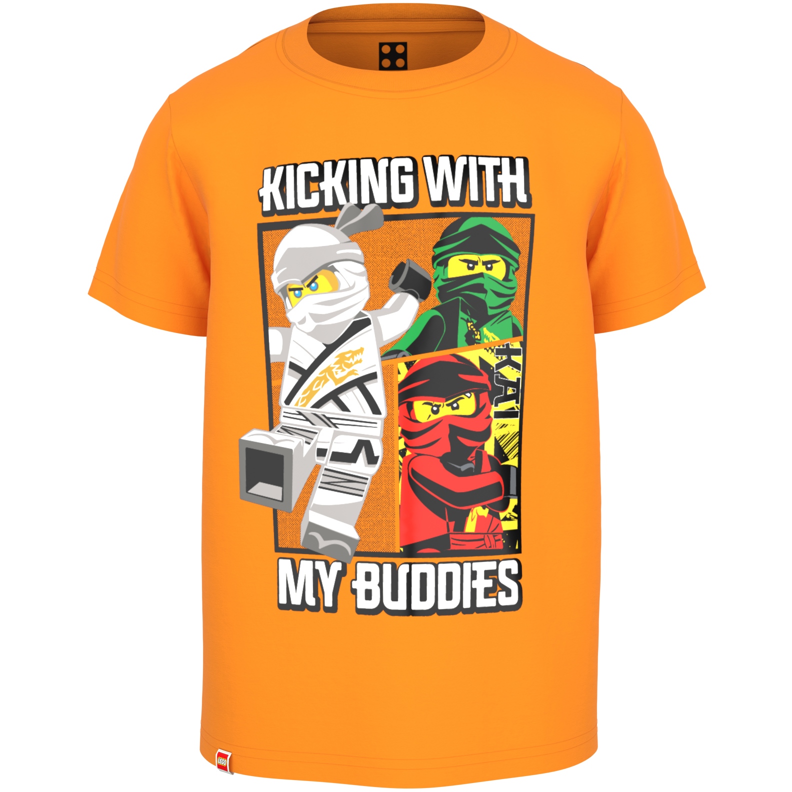 Picture of LEGO® NINJAGO Boys T-Shirt S/S 12010471 - Orange