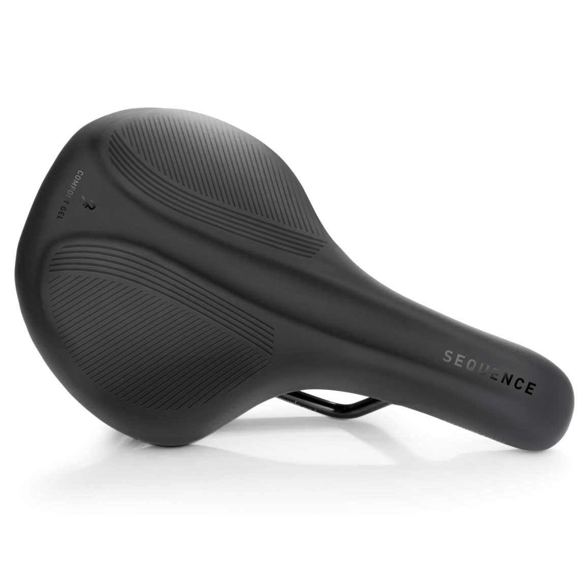 Picture of CUBE Natural Fit Saddle Sequence WS Women - black´n´black