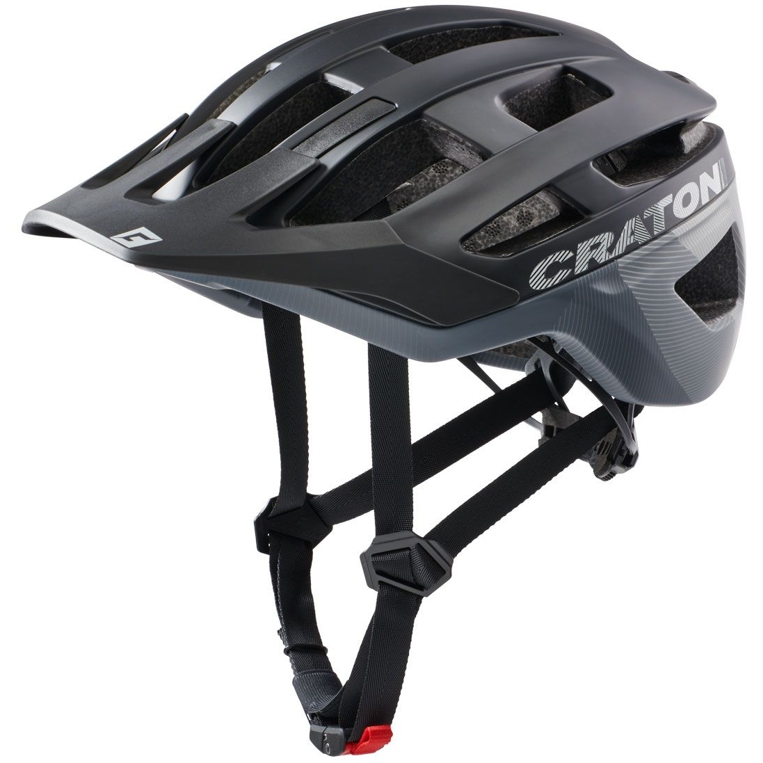 Produktbild von CRATONI AllRace Fahrradhelm - black-grey matt