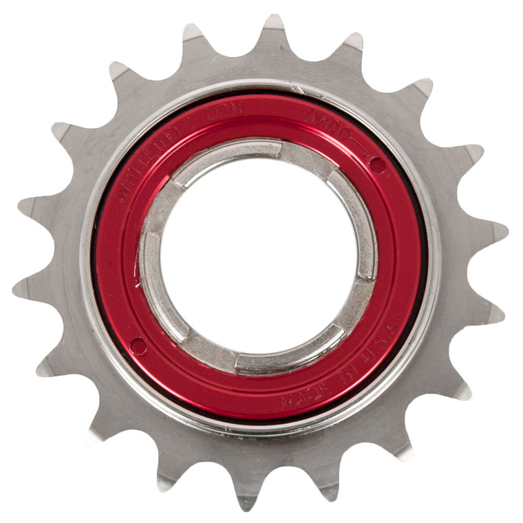 Produktbild von White Industries ENO Freilaufritzel - roter Verschlussring