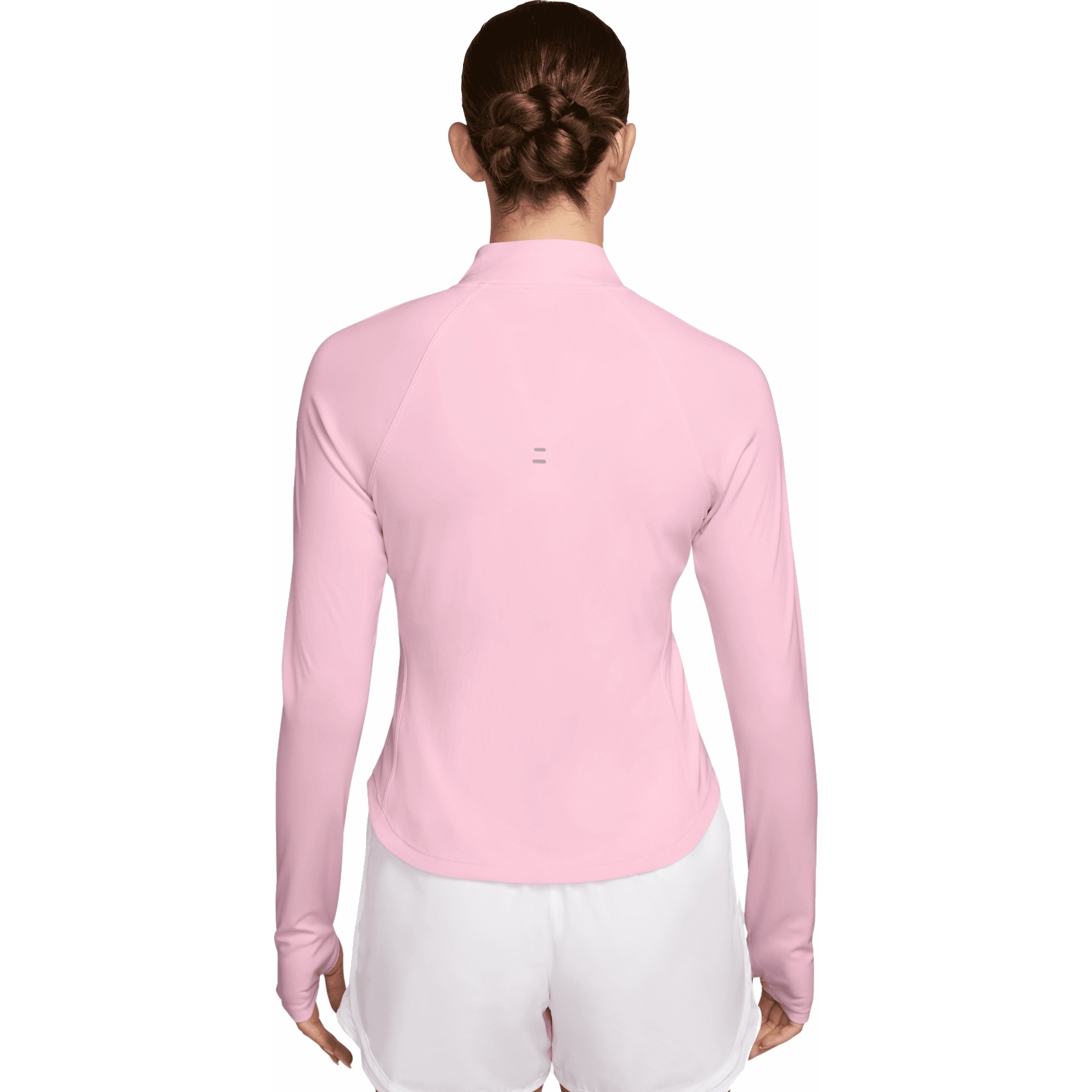 Nike Tempo Dri-FIT 1/4-Zip Top Women - pink foam/reflective silver