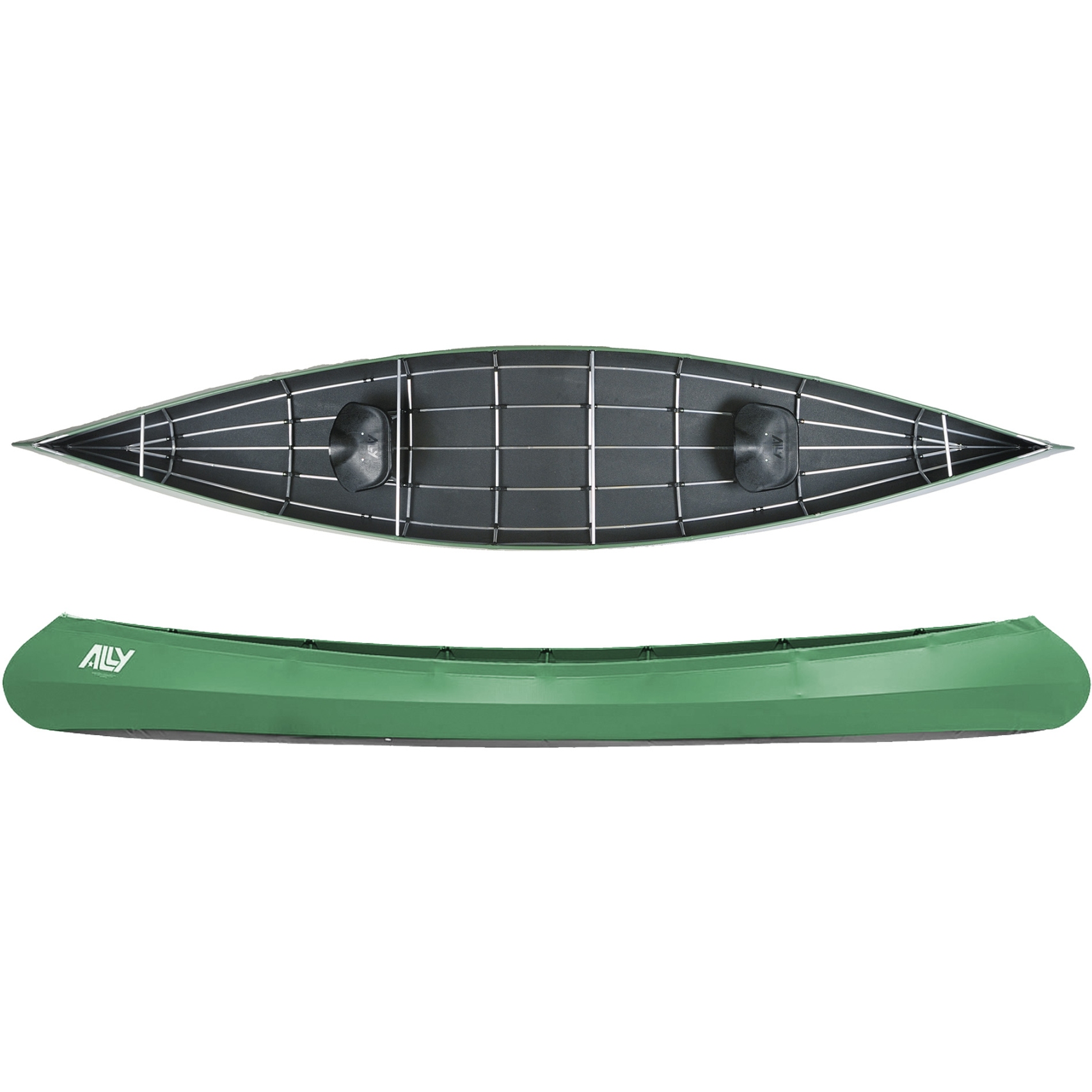 Productfoto van Bergans Ally 16.5 - Opvouwbare Kano - groen