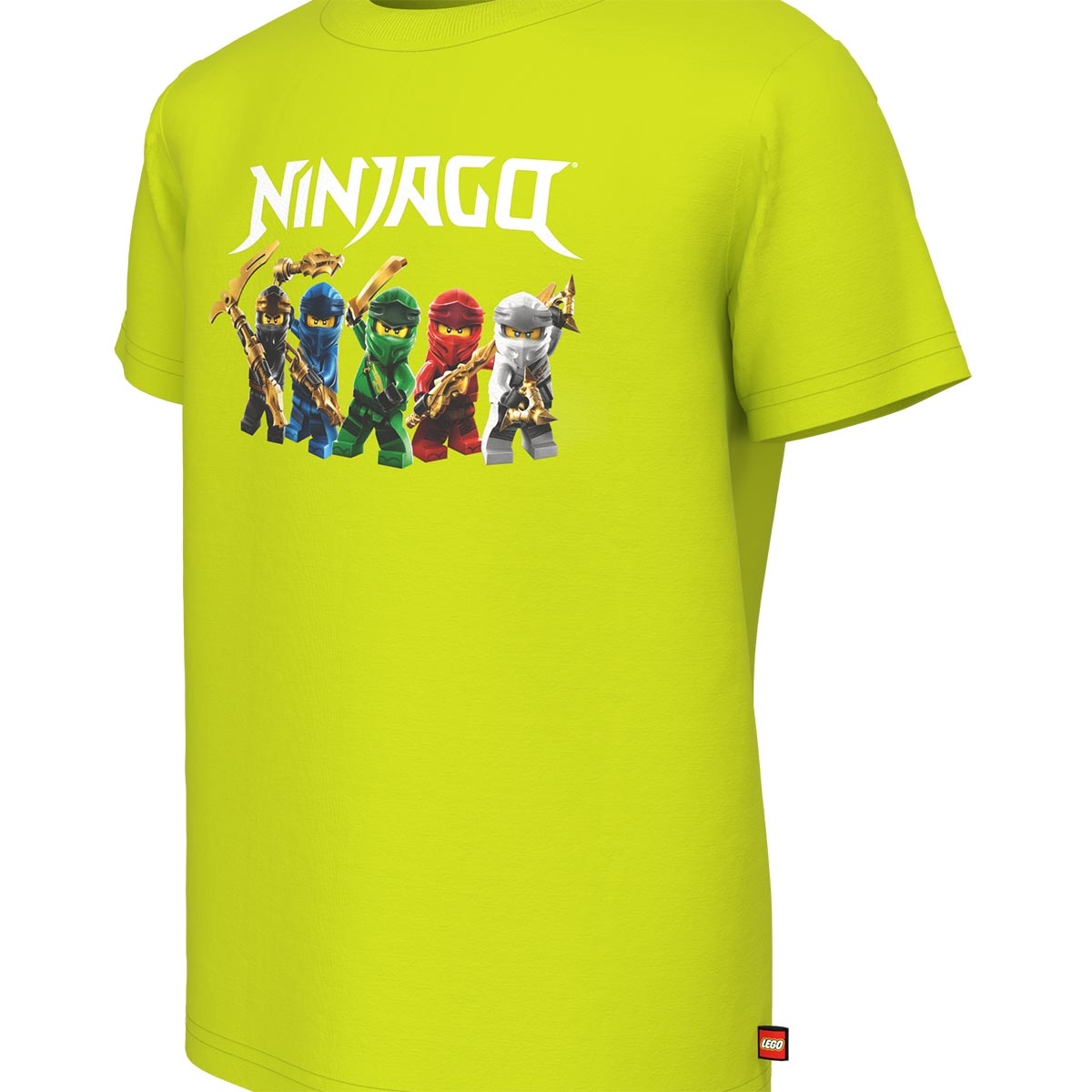 LEGO® Taylor 121 - NINJAGO Boy Short Sleeve T-Shirt - Lime Green | BIKE24