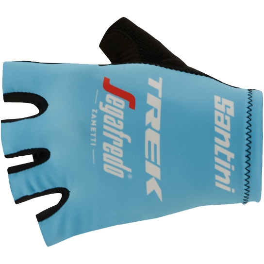 Picture of Santini Trek-Segafredo 2022 Summer Gloves Women&#039;s RE367CL22TW - light blue AZ