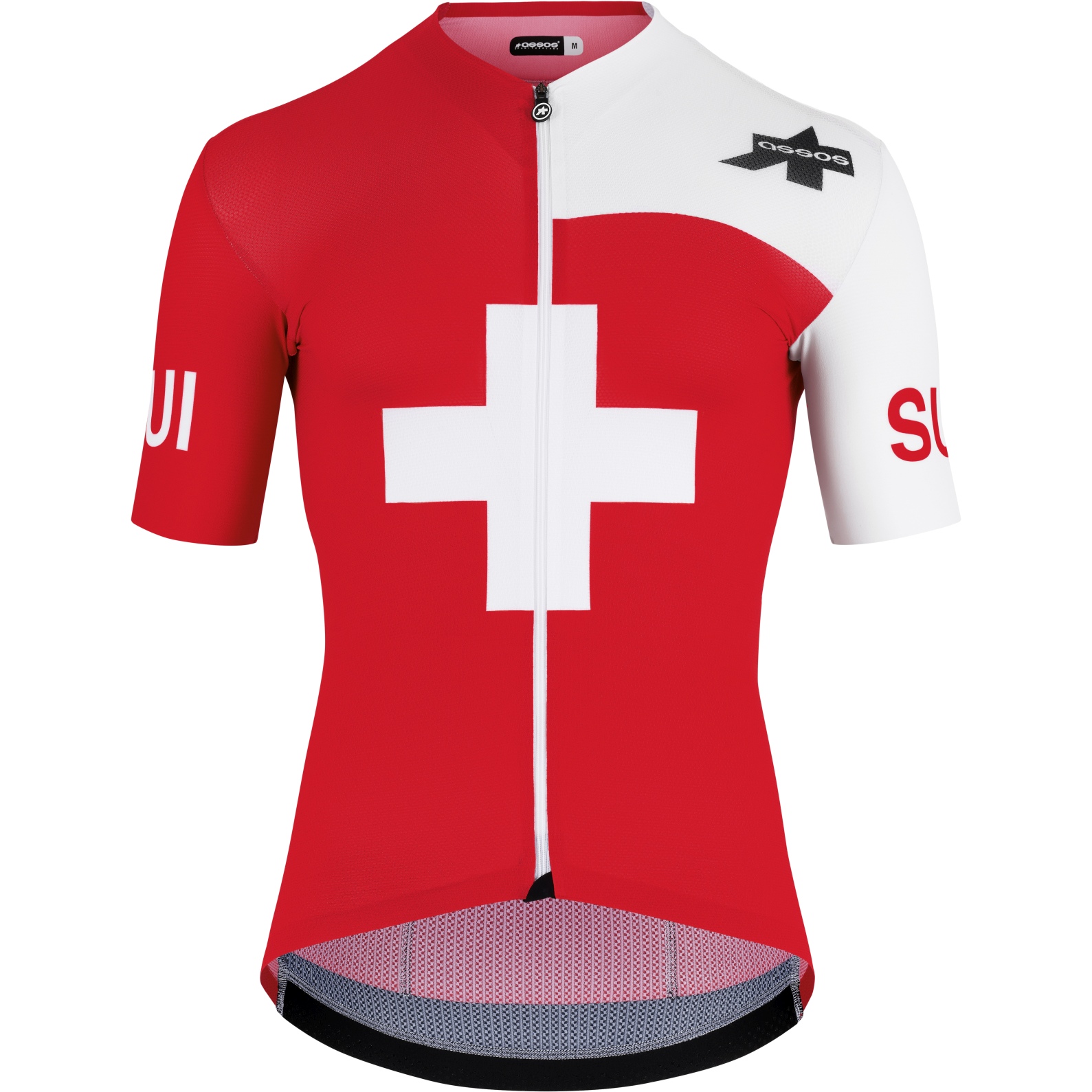 Picture of Assos SUISSE FED Short Sleeve Jersey S9 TARGA - national red