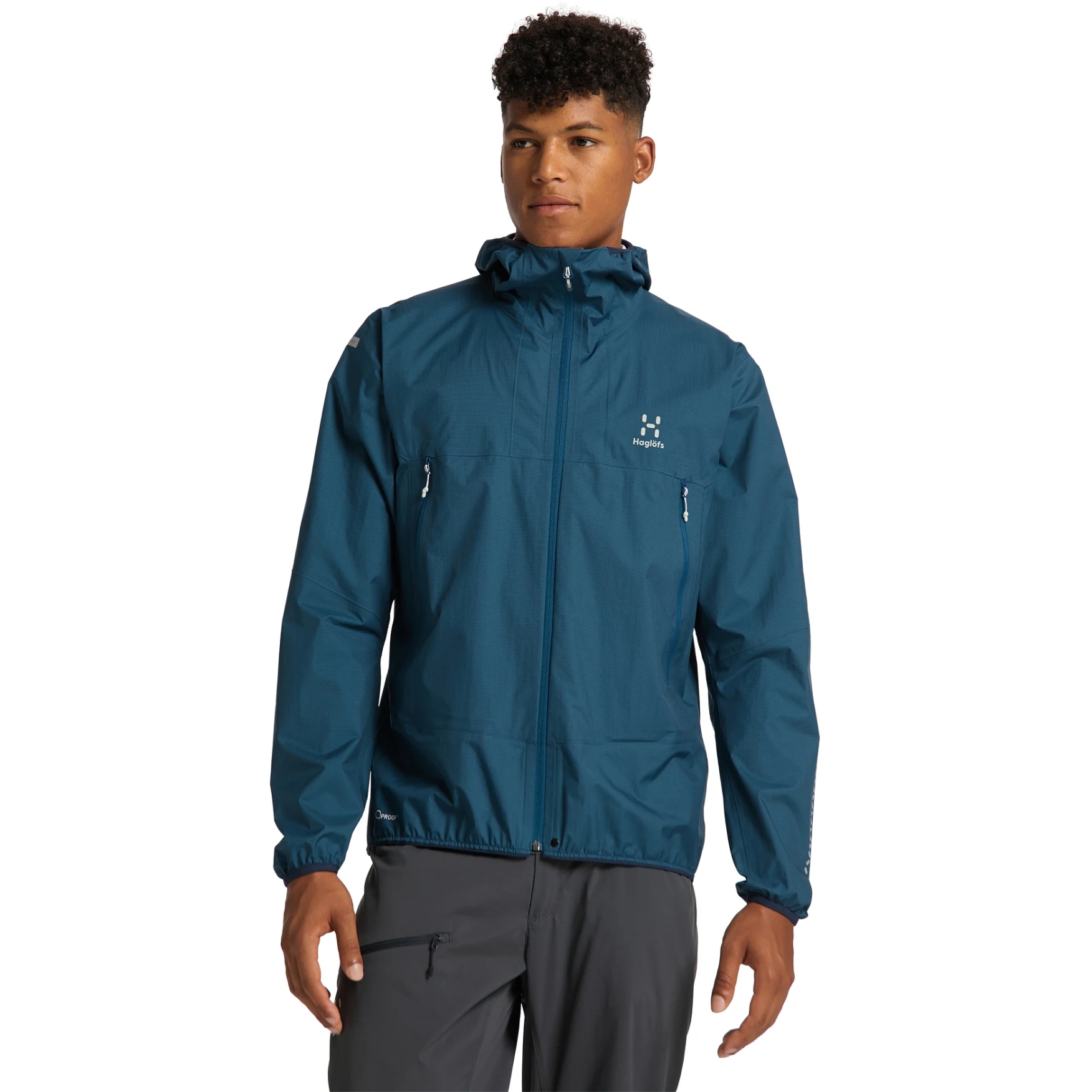 Picture of Haglöfs L.I.M Proof Jacket Men - dark ocean 4Q2