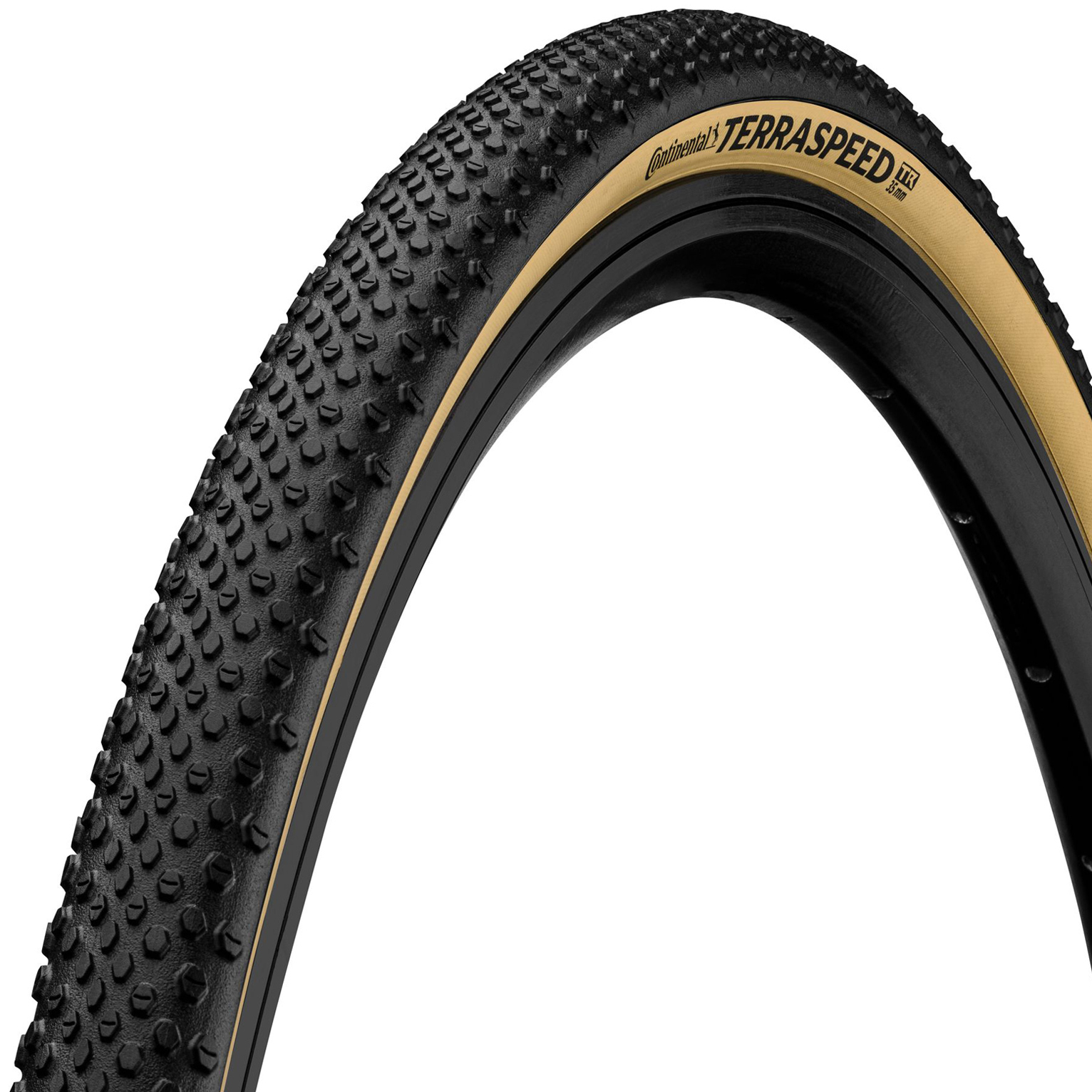 Image of Continental Terra Speed Folding Tire - Gravel | ProTection - 40-622 | black/cream