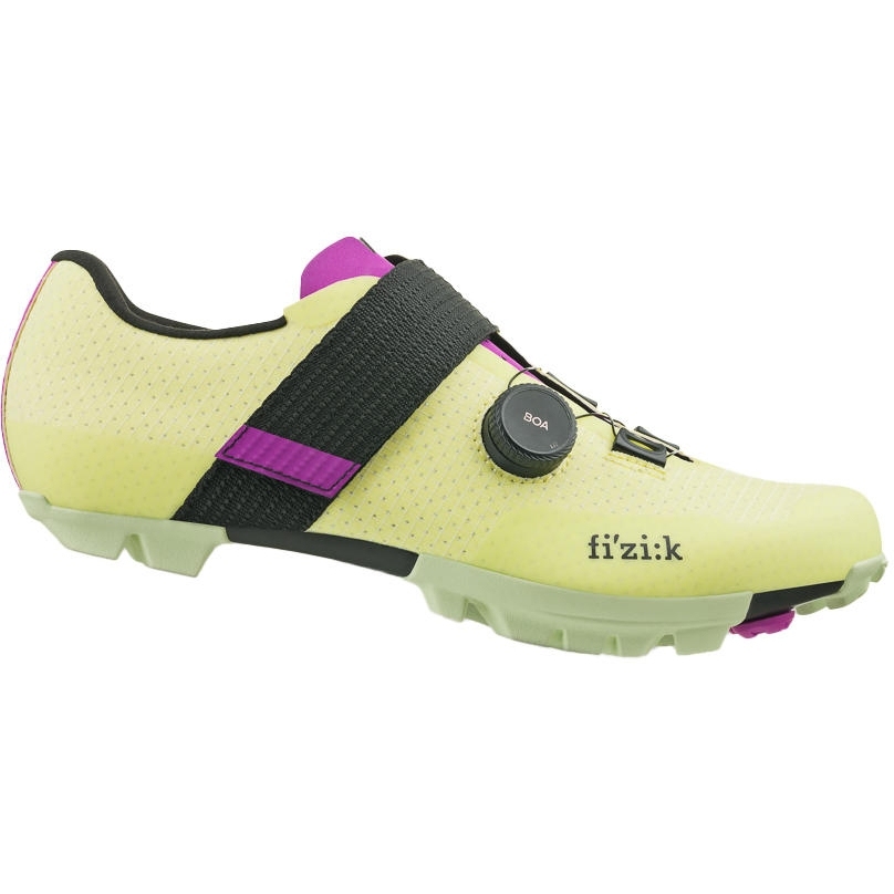Productfoto van Fizik Vento Ferox Carbon MTB-Schoenen Unisex - lime/purple