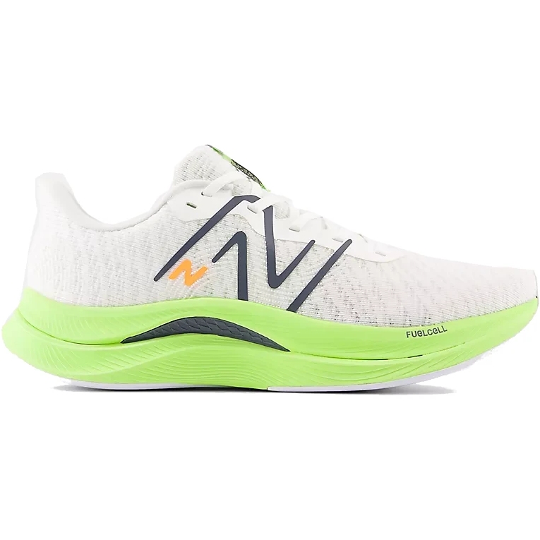 Picture of New Balance FuelCell Propel v4 Running Shoes Men - White/Bleached Lime Glo