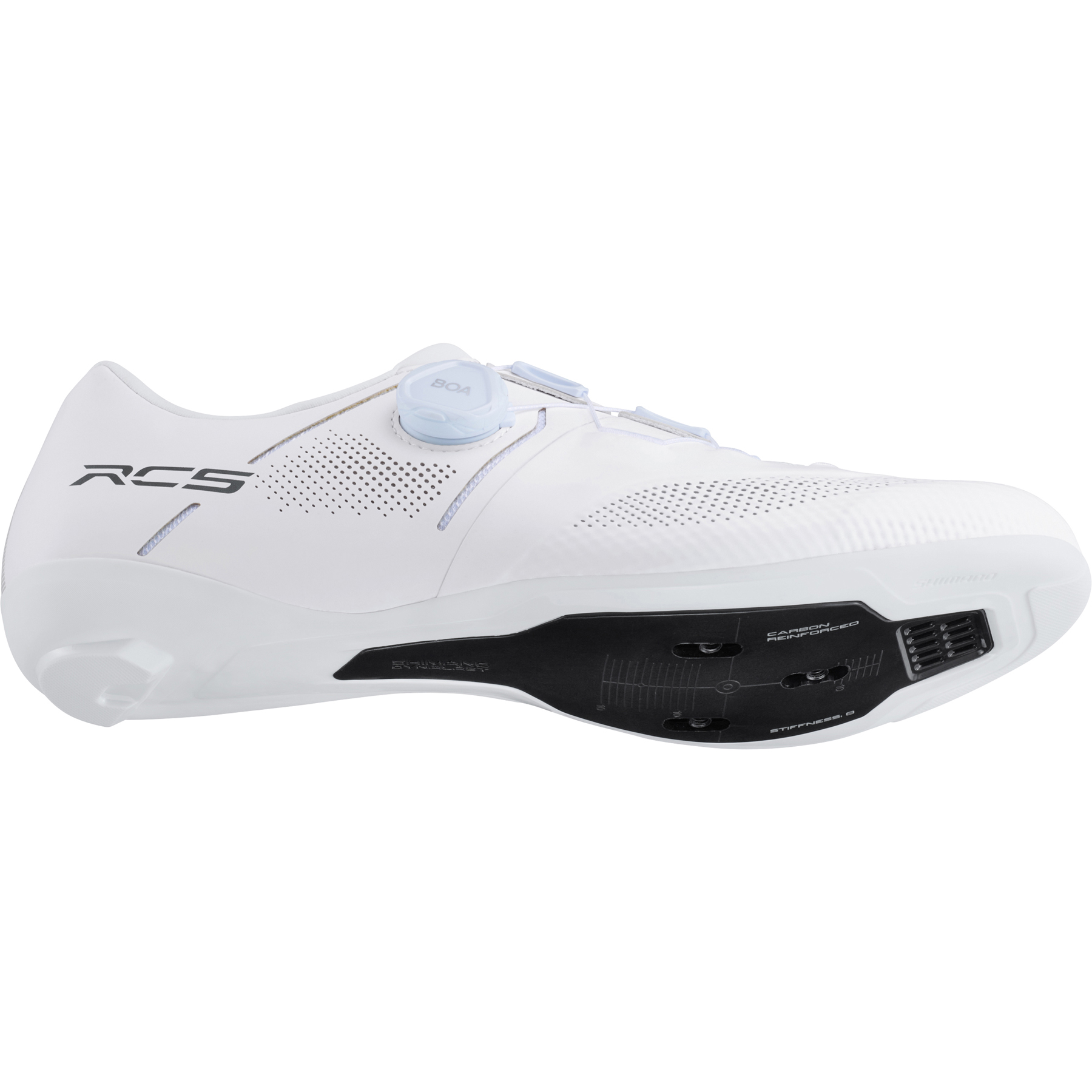 Shimano SH-RC503 Road Bike Shoes Men - Wide - White | BIKE24