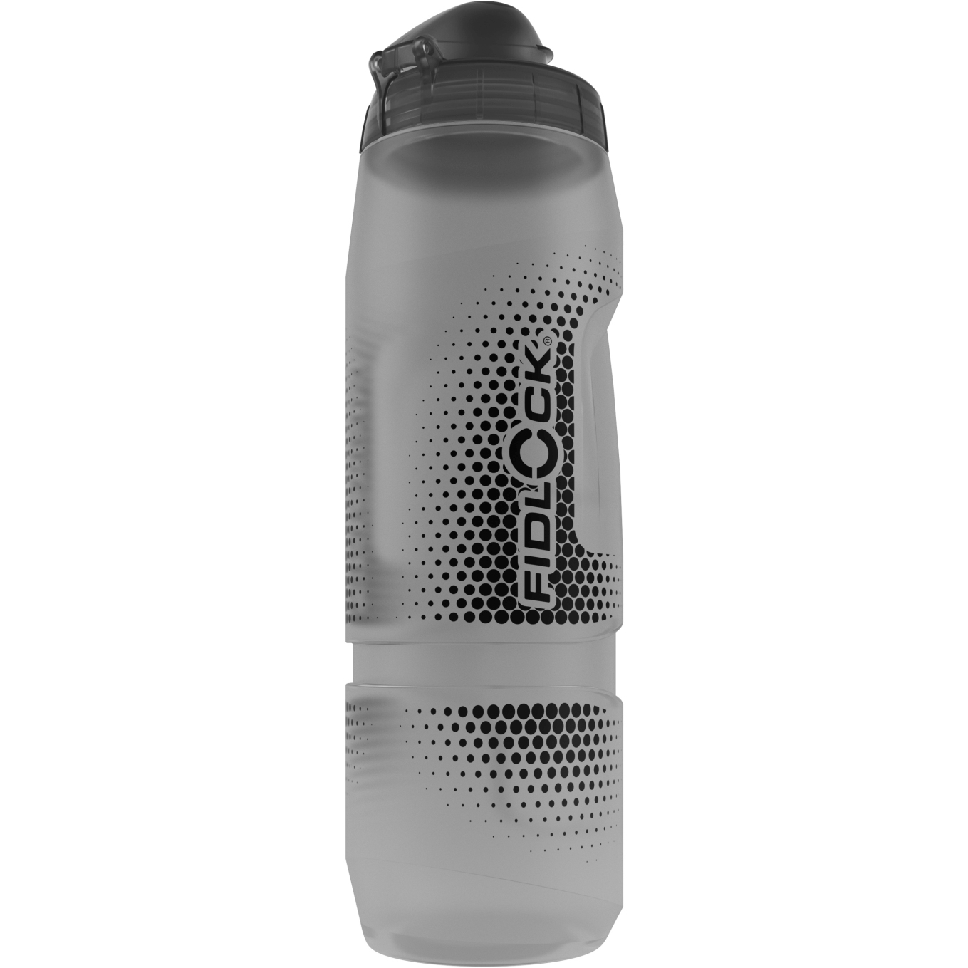 Produktbild von Fidlock TWIST Trinkflasche 800ml - transparent schwarz