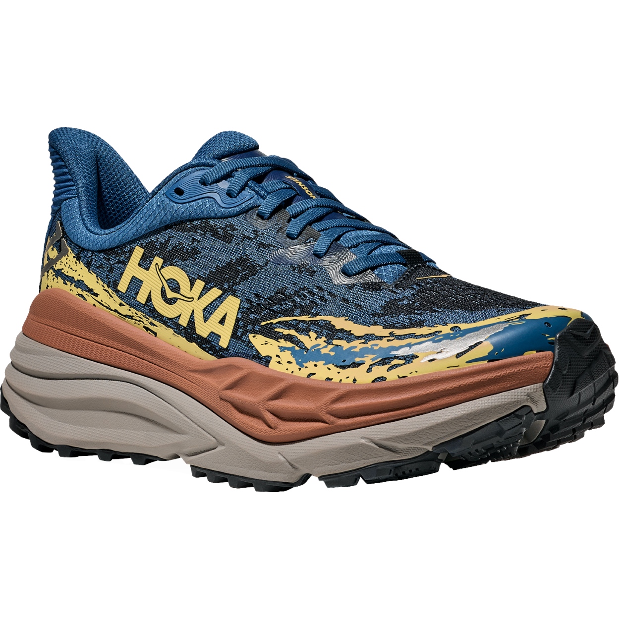 Bild von Hoka Stinson 7 Laufschuhe Herren - foggy night / cardamom