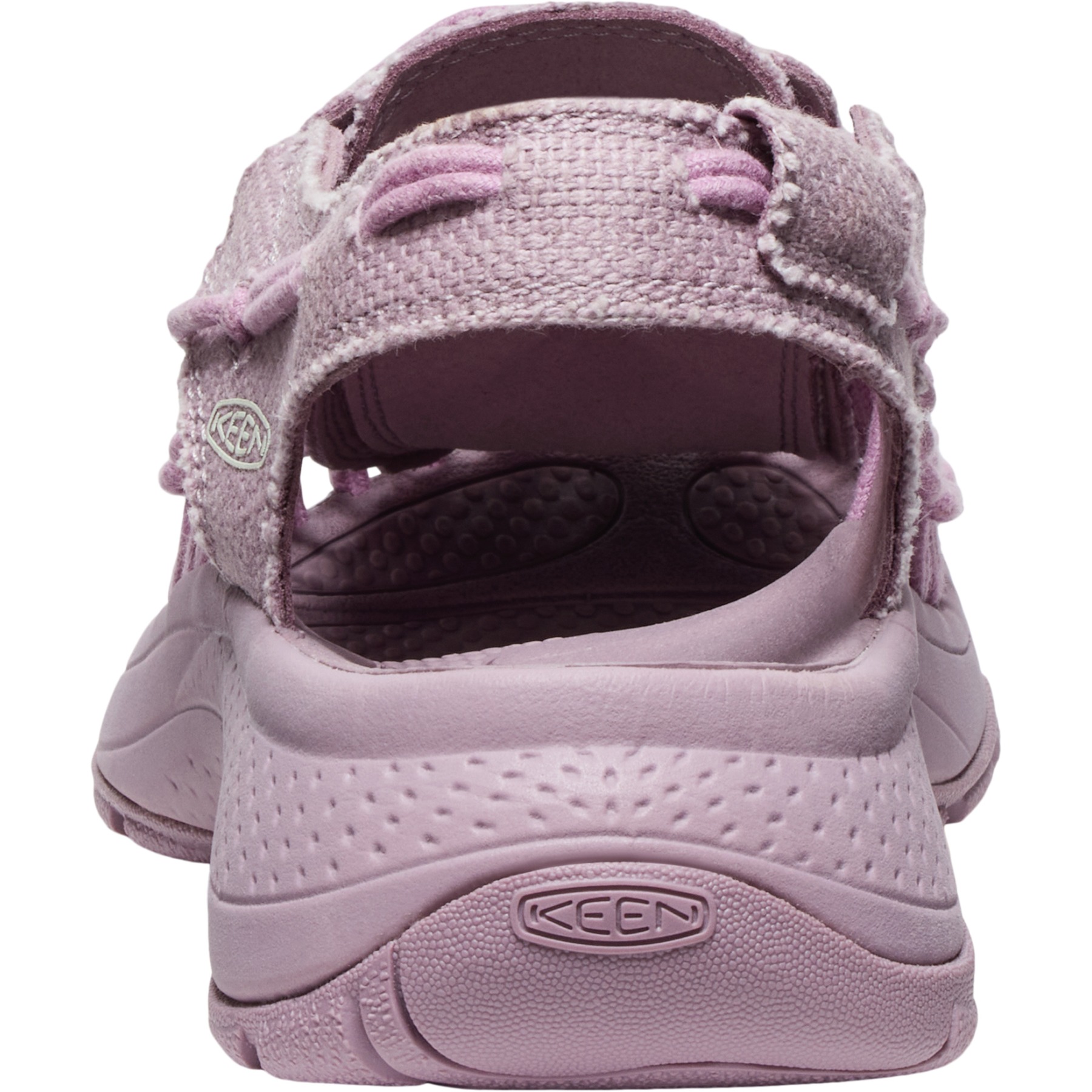 KEEN Uneek Astoria Canvas Sandals Women - Toadstool/Toadstool | BIKE24