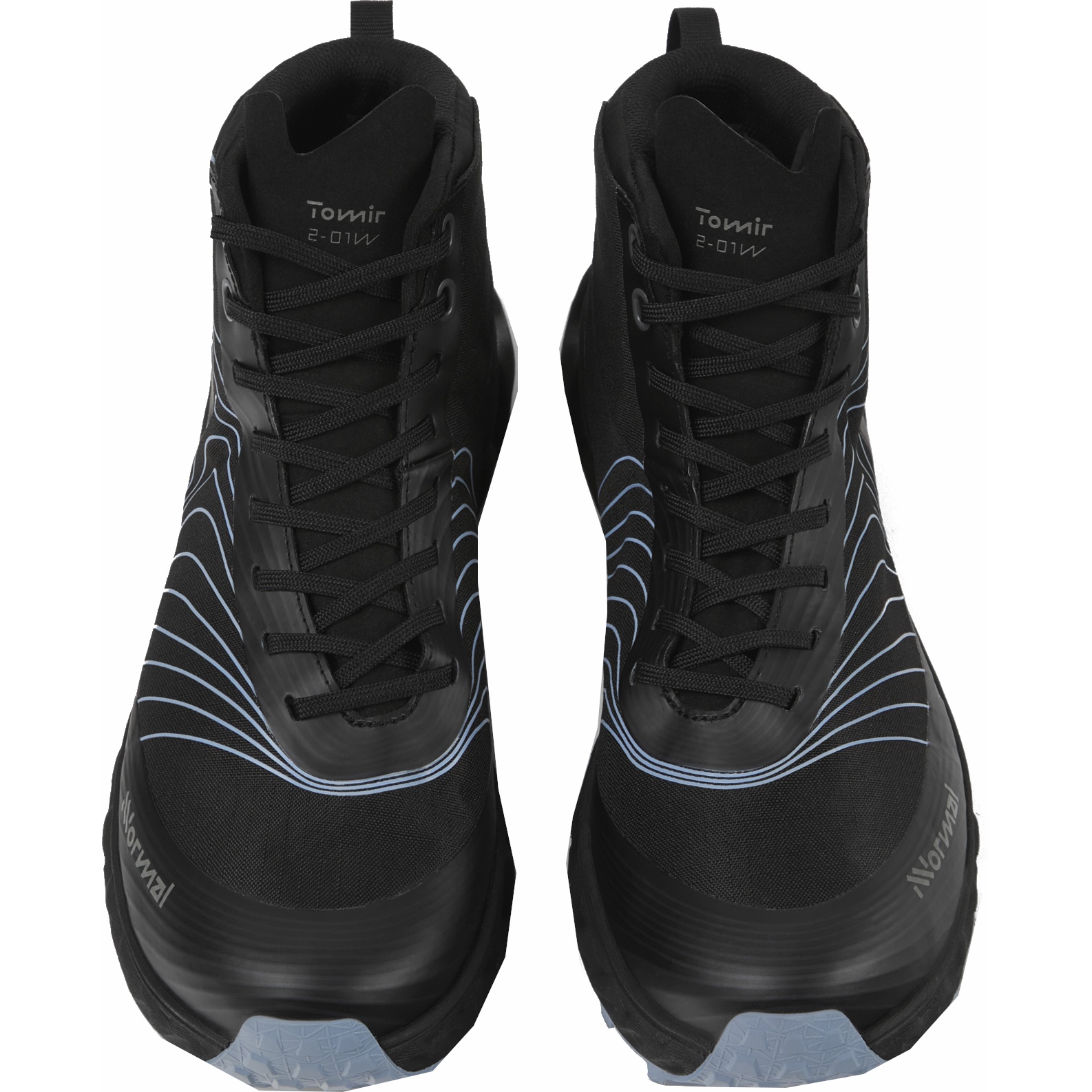 NNormal Tomir 1.0 Waterproof Hiking Boots - Black/Blue | BIKE24