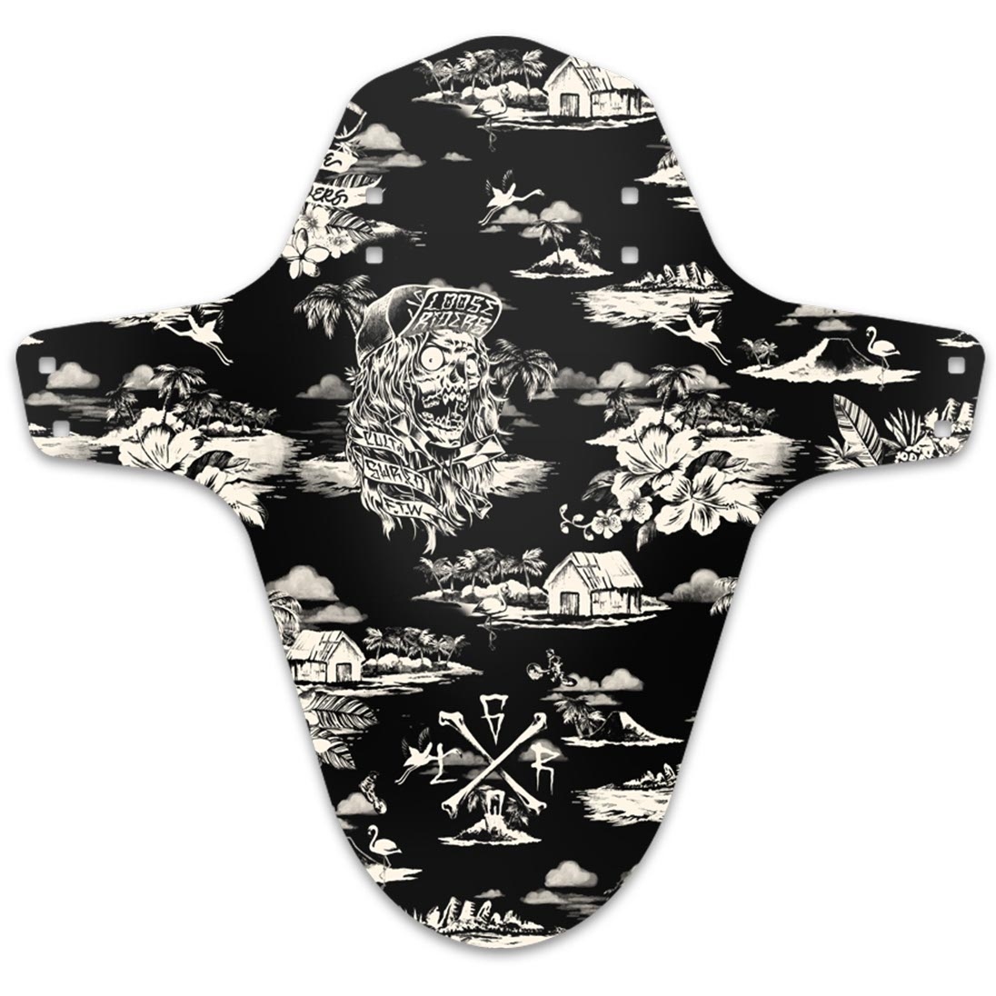 Productfoto van Loose Riders Spatbord - Shred Island Black