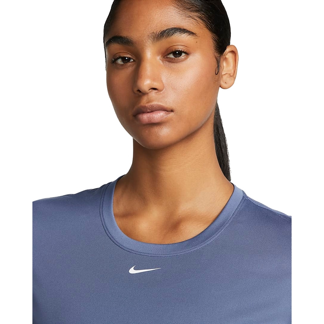 Nike Yoga Dri-FIT Women's T-Shirt Blue DM7025-491