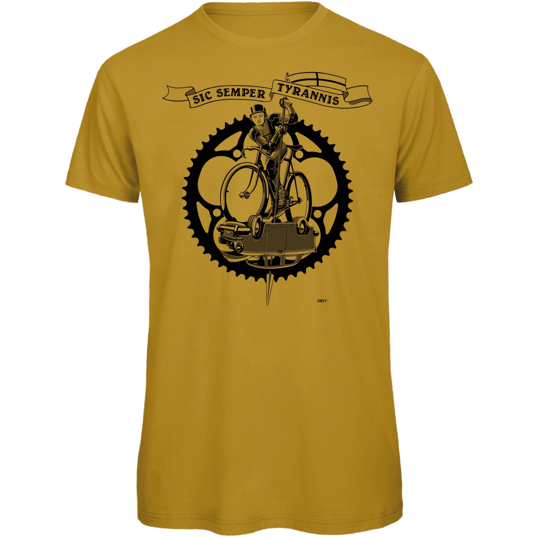 Imagen de RTTshirts Camiseta Bicicleta - San Jorge - ocre