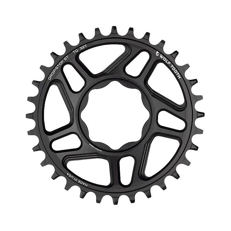 Picture of Wolf Tooth TQ Direct Mount Chainring | Drop-Stop ST - black