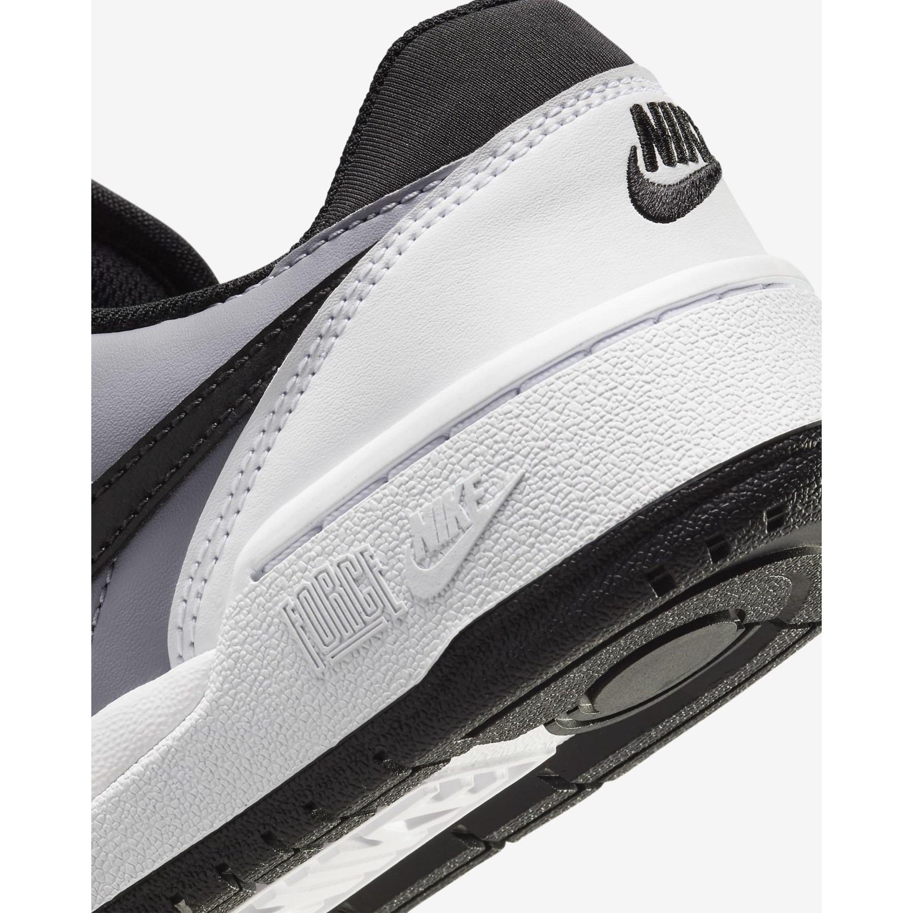 Nike Full Force Low Shoes Kids - white/black-pewter FV5929-101