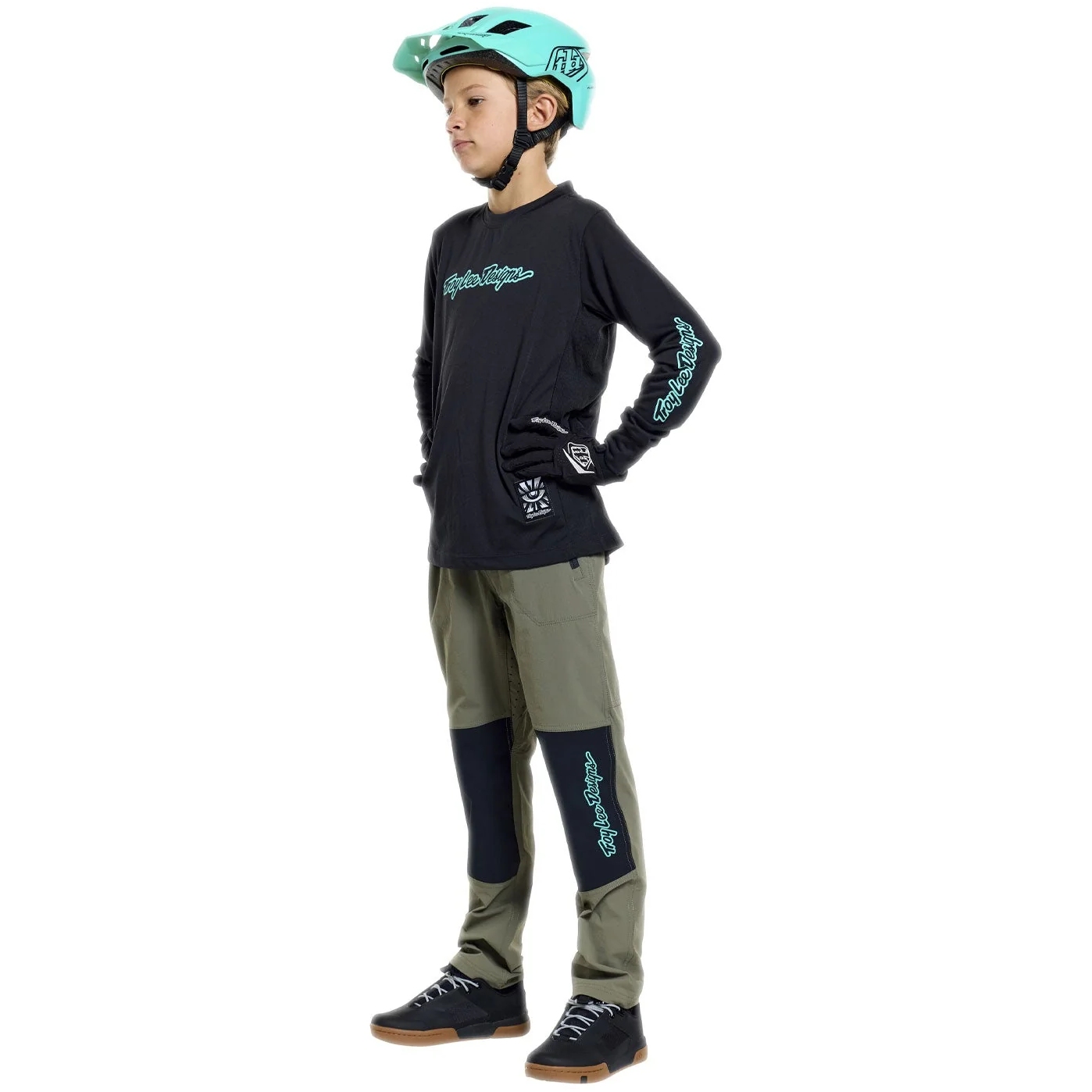 Troy Lee Designs Skyline Ride Long Sleeve Jersey Kids - Signature