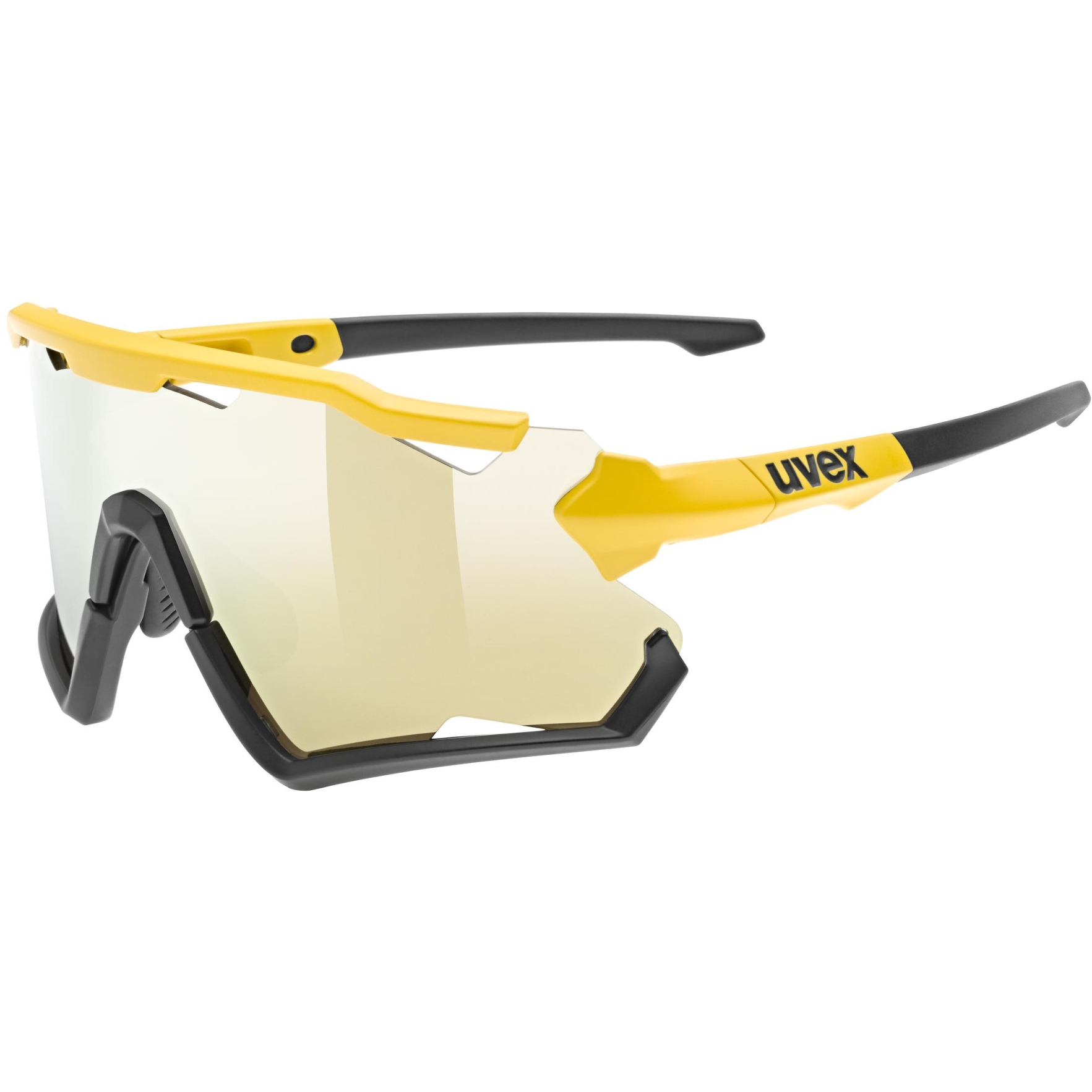 Produktbild von Uvex sportstyle 228 Brille - sunbee-black matt/supravision mirror yellow