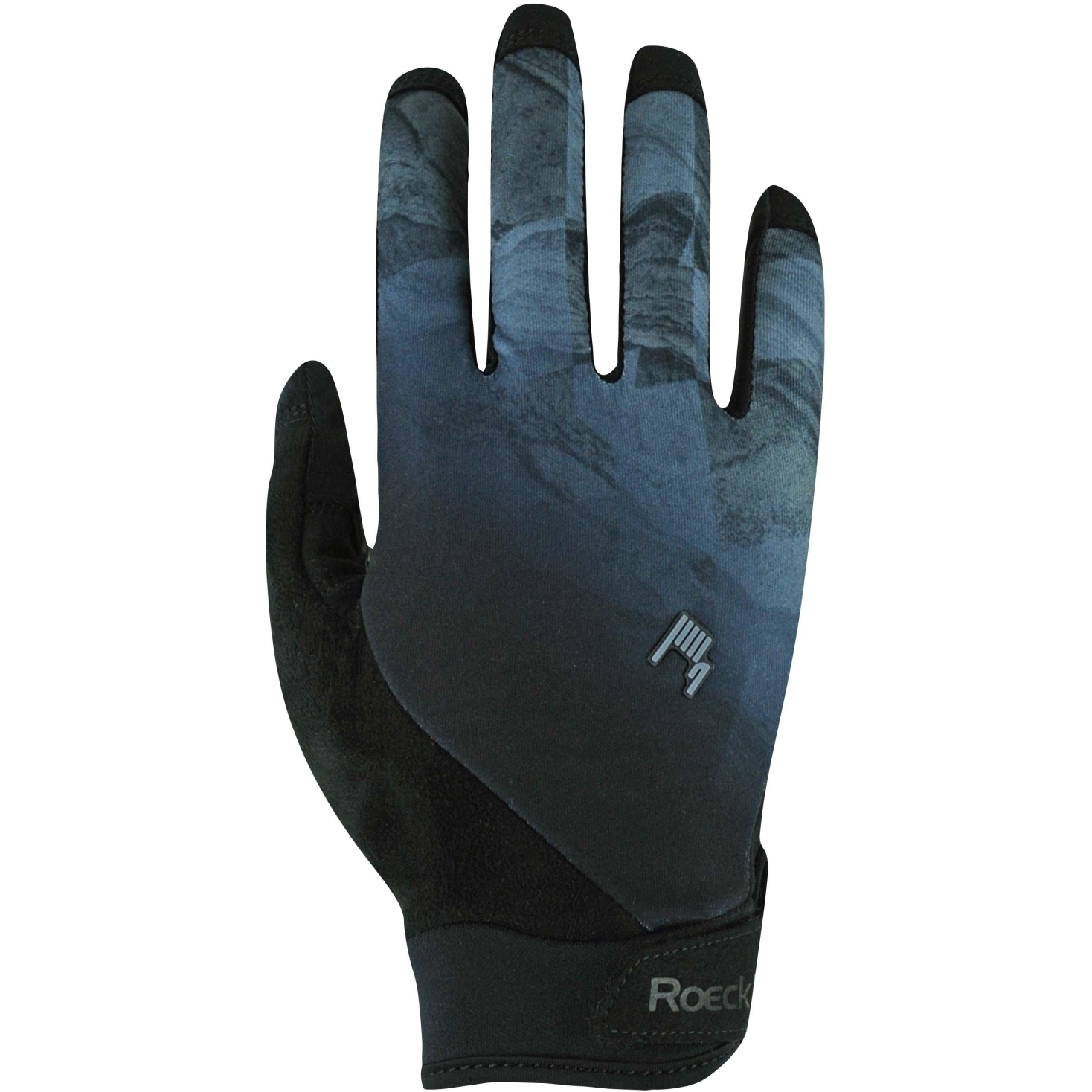 Picture of Roeckl Sports Montan Kid&#039;s Cycling Gloves - dark shadow 8600