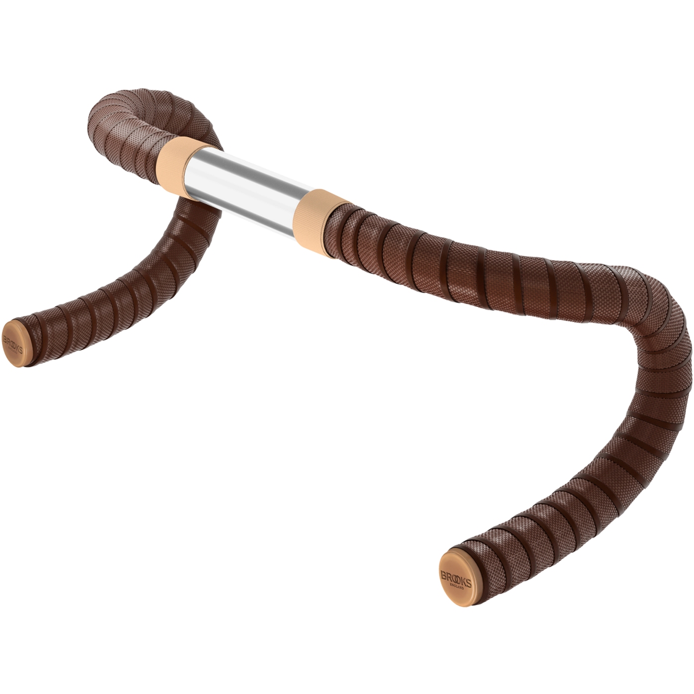 Picture of Brooks Cambium Rubber Bar Tape Rubber Handlebar Tape - brown