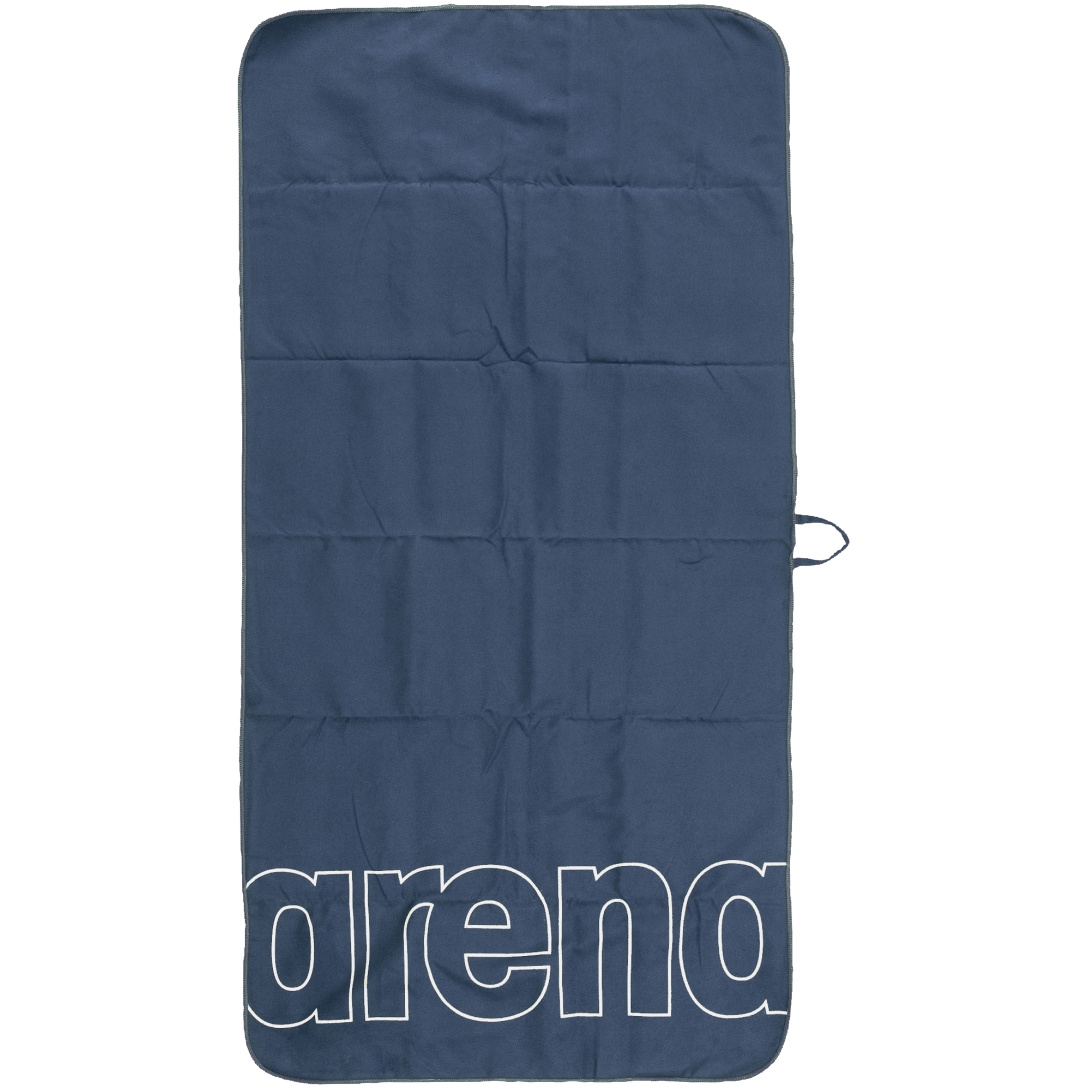 Picture of arena Smart Plus Gym Towel - Navy/White