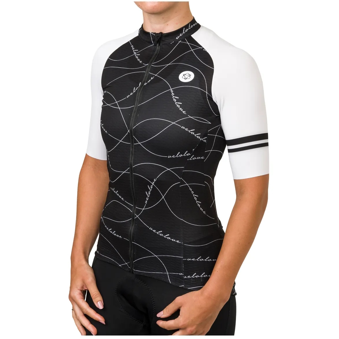 Picture of AGU Essential Velo Wave Short Sleeve Jersey Women - black