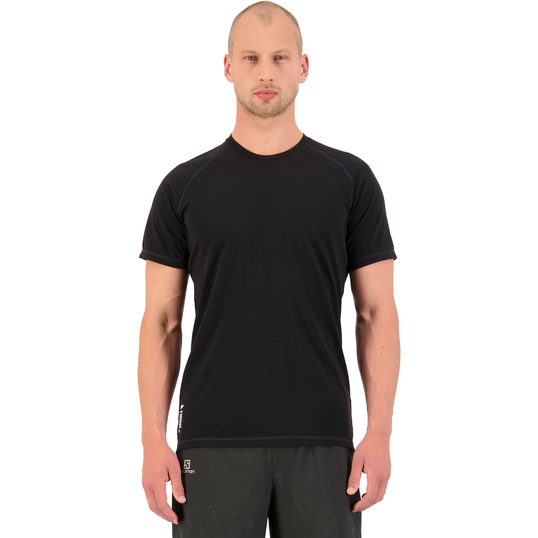 Picture of Mons Royale Temple Merino Air-Con T-Shirt Men - black 1165