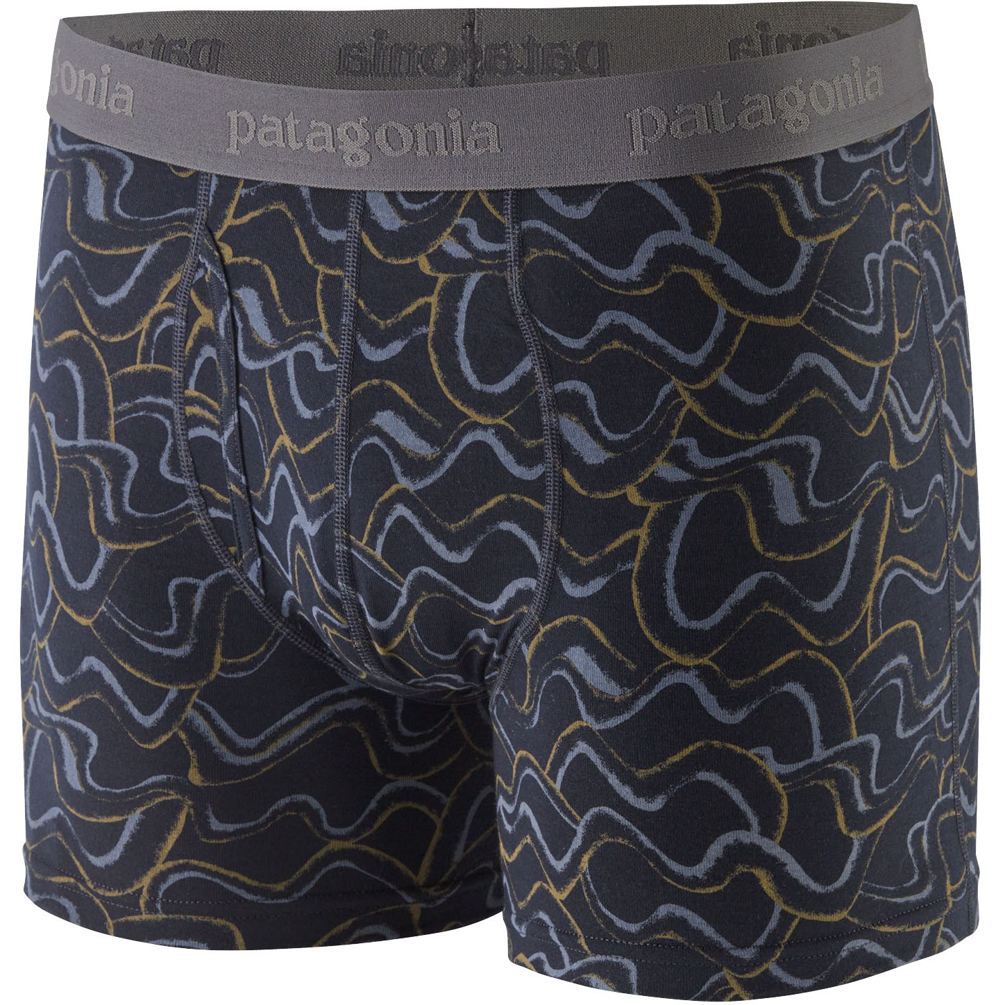 Produktbild von Patagonia Essential Boxershorts 3&quot; Herren - Small Currents: Pitch Blue