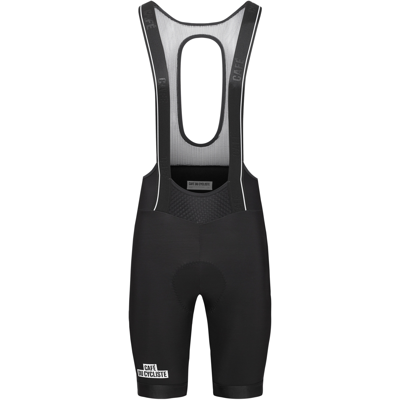 Мужские шорты-полукомбинезон Café du Cycliste Cecile - черный