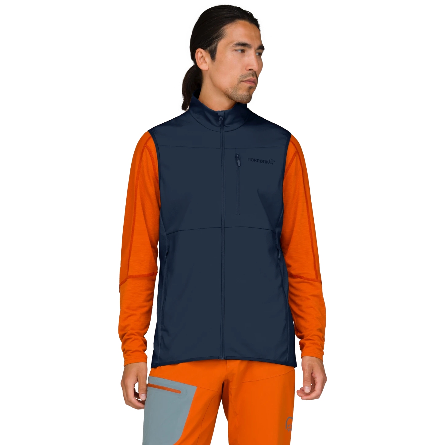 Produktbild von Norrona falketind warm2 Octa Weste Herren - Indigo Night