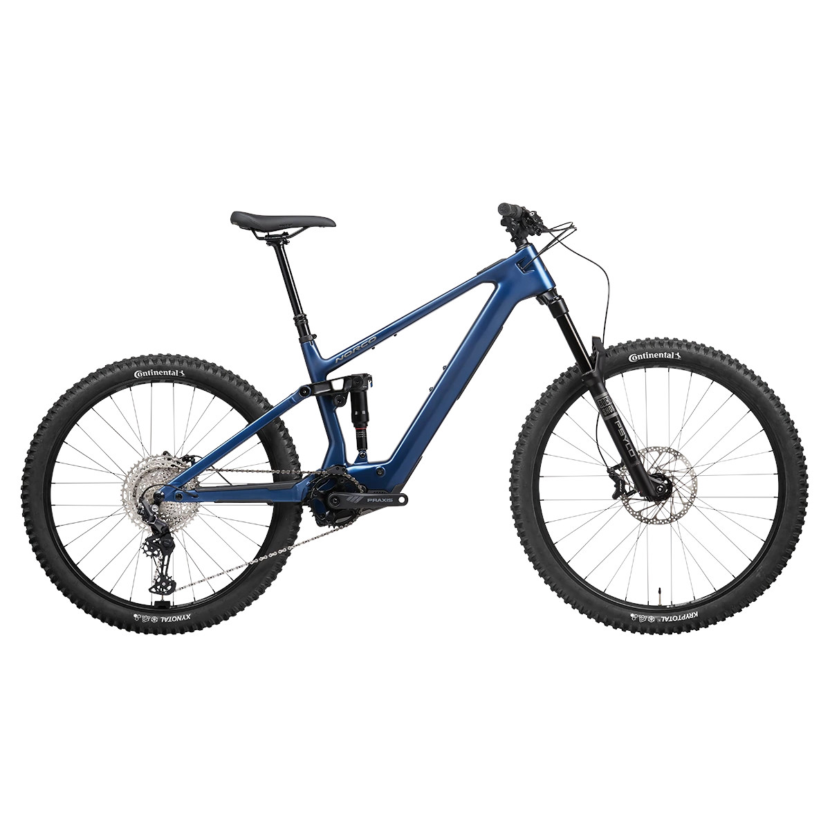 Norco FLUID VLT C3 140 Electric Carbon Mountain Bike 400Wh 2024 BIKE24