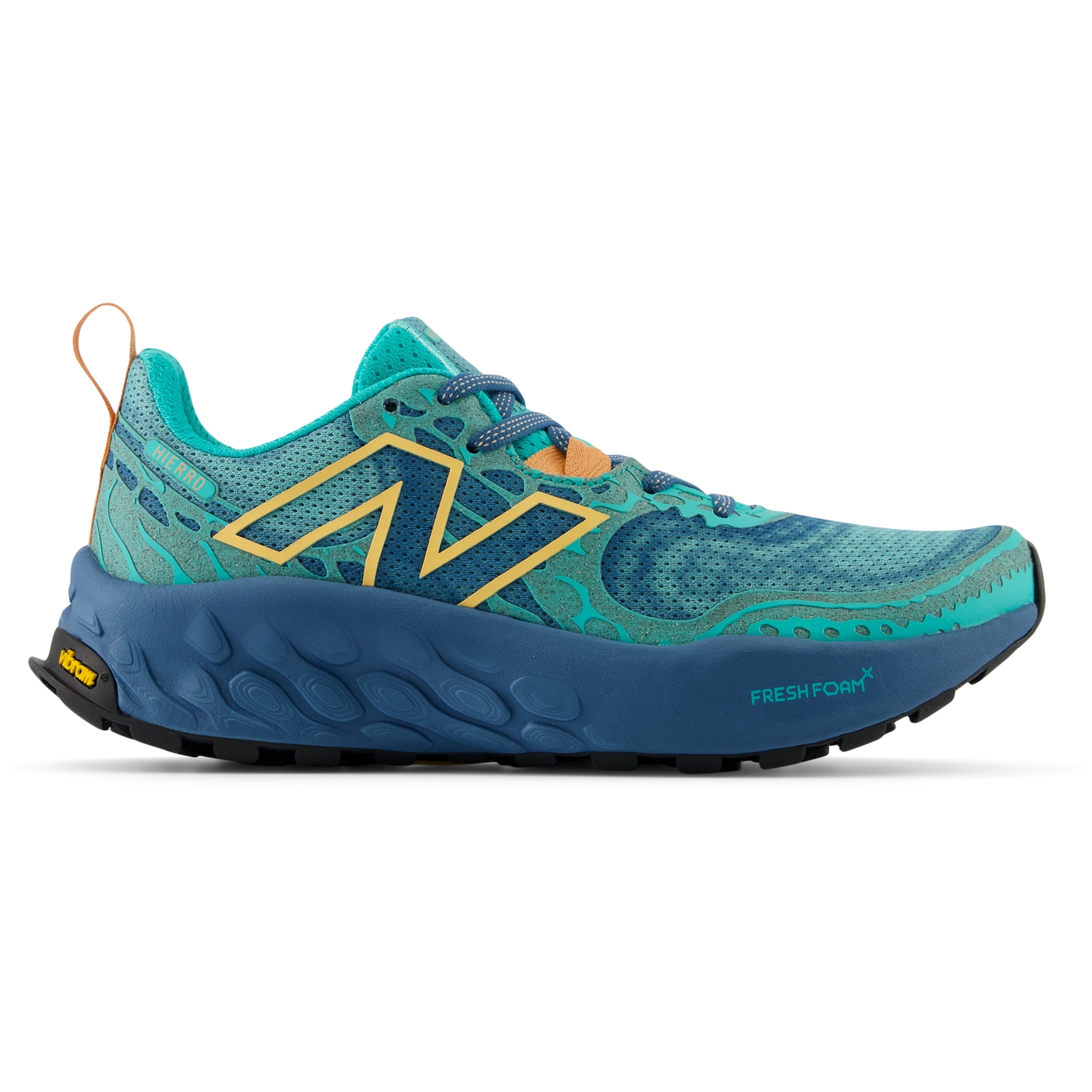 New Balance Fresh Foam X Hierro v8 Trail Laufschuhe Damen Cyber Jade Terrarium