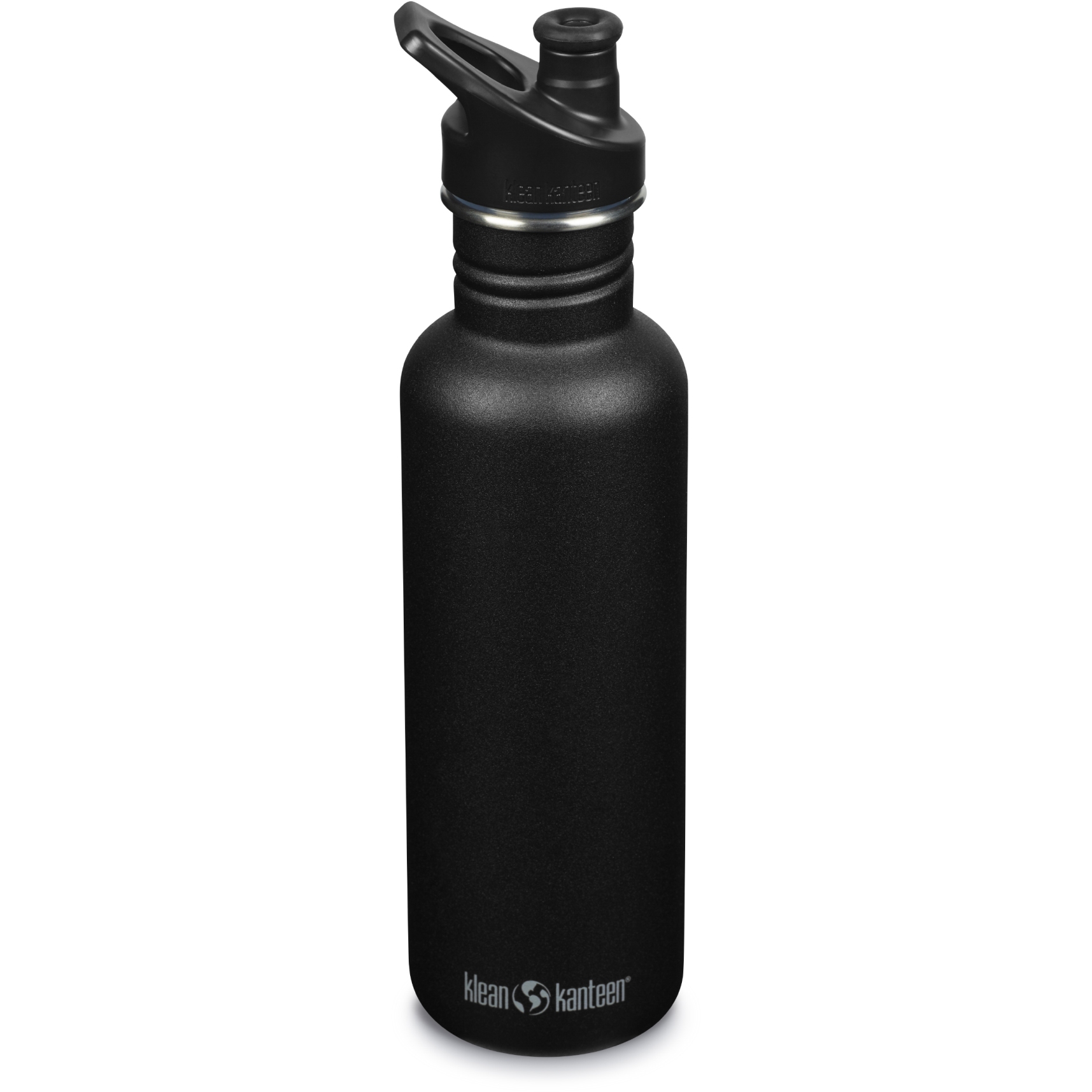 Produktbild von Klean Kanteen Classic Trinkflasche mit Sport Cap 800ml - schwarz