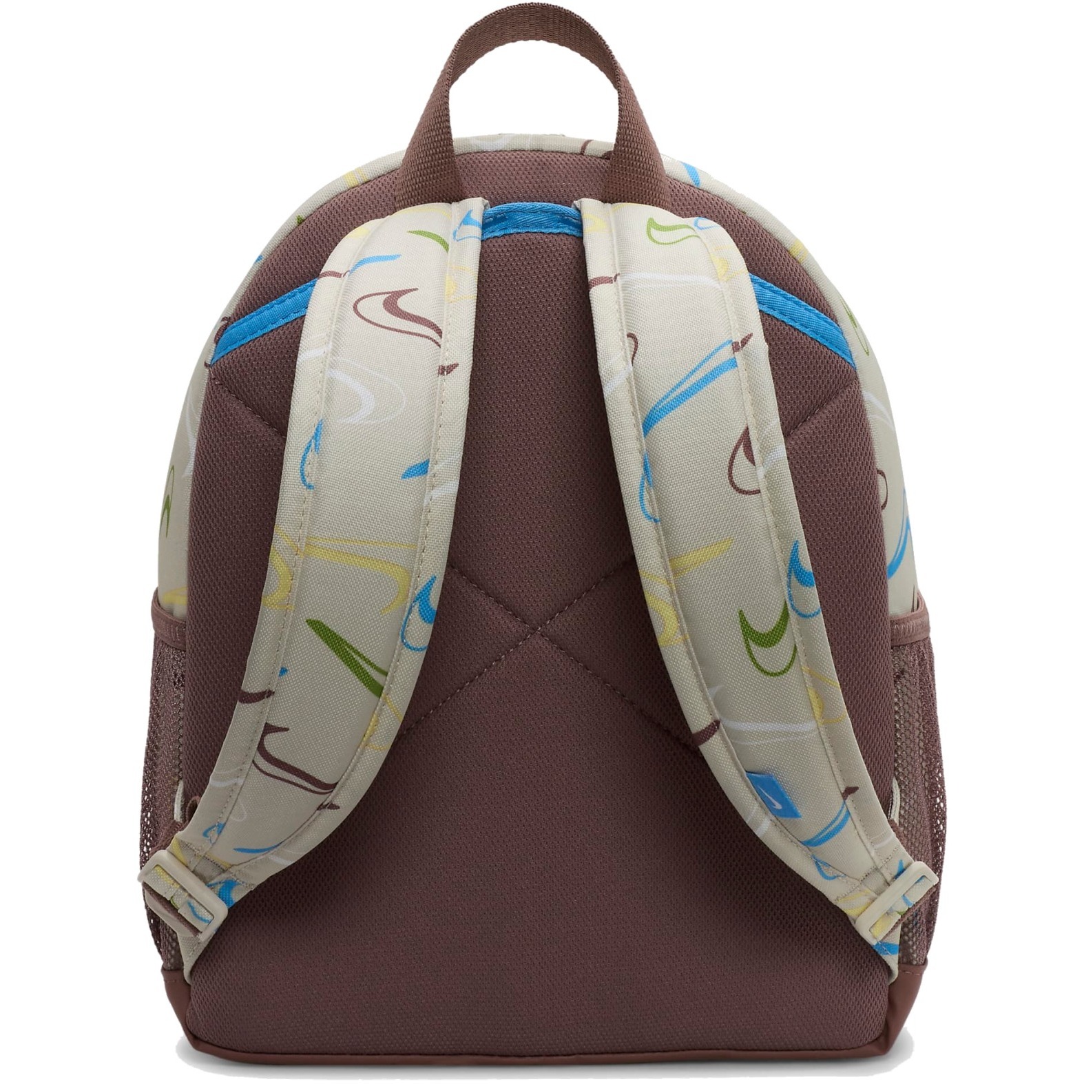 Nike Brasilia JDI Mini Backpack 11L Kids - light orewood brown/smokey  mauve/university blue FN0954-104