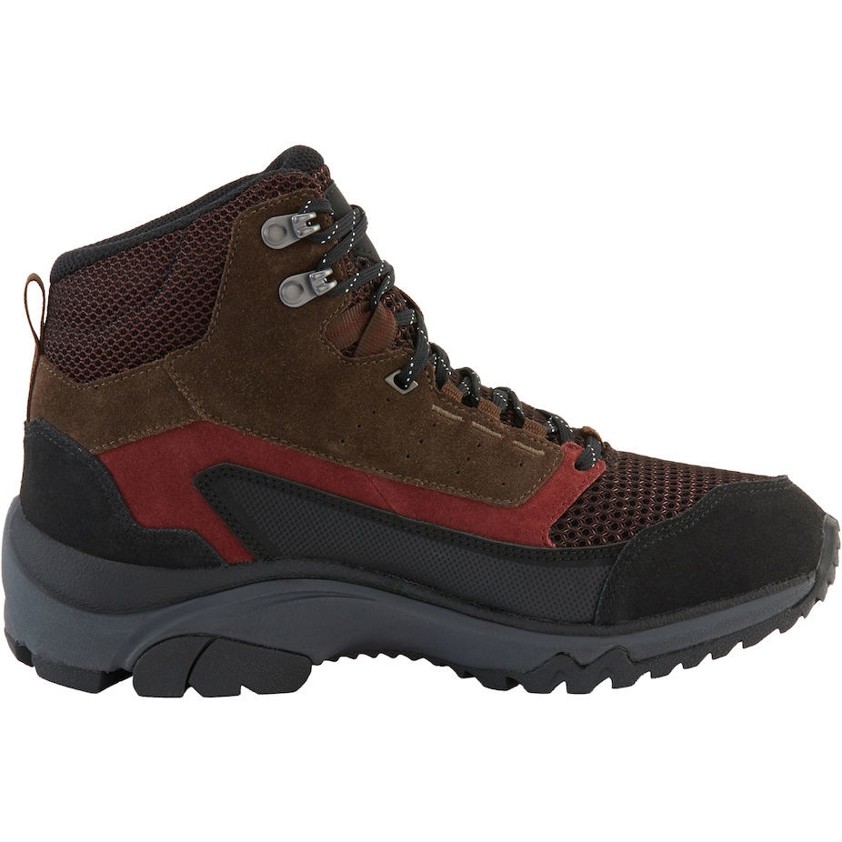 Haglöfs Skuta Mid Proof Eco Hiking Shoes Women maroon red/barque 4GX
