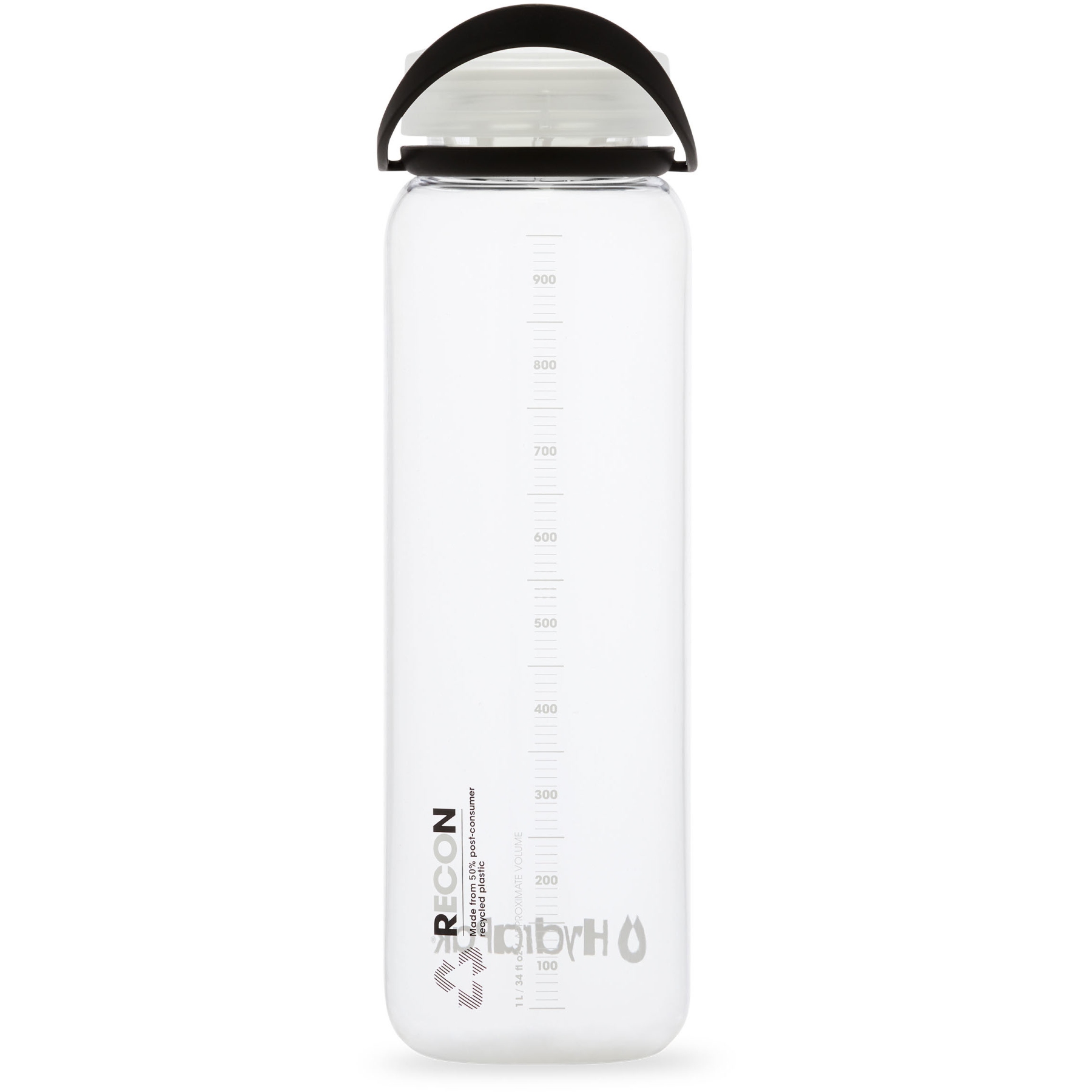 Picture of Hydrapak Recon™ Bottle 1L - Clear/Black/White