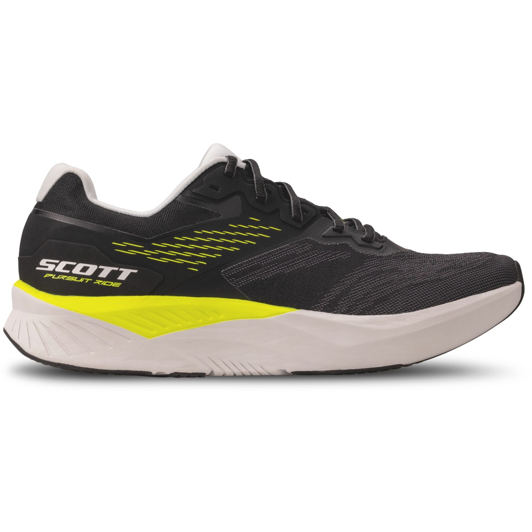 SCOTT Pursuit Ride Running Shoes Men - black/yellow | BIKE24