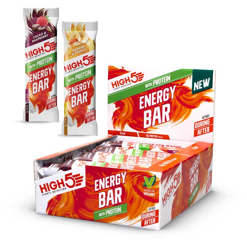 Picture of High5 Energy Bar with Protein - 12x50g