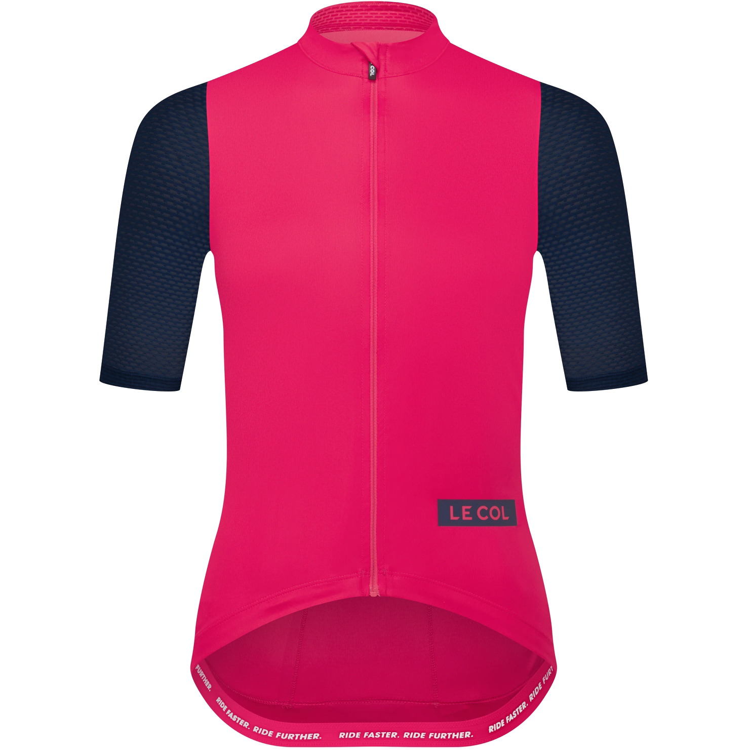 Produktbild von Le Col Sport Lightweight Trikot Damen - Hot Pink/Navy