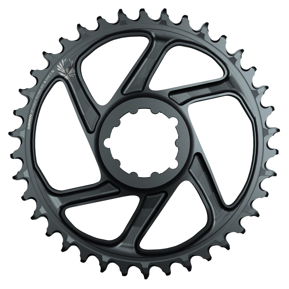 Picture of SRAM Eagle SL Chainring - Direct Mount | X-SYNC 2 | 12-speed | C2 - Offset 6mm | Lunar Grey