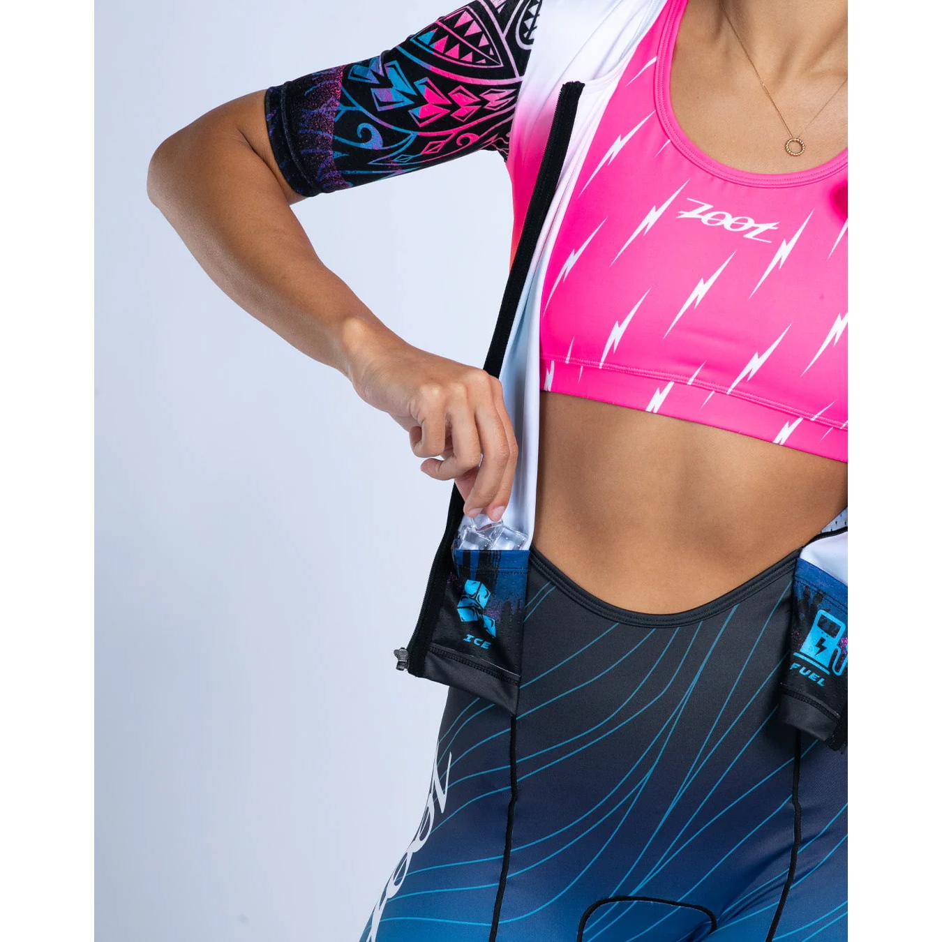 ZOOT LTD Tri Aero Full Zip Racesuit Women - elements | BIKE24