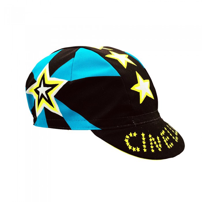 Picture of Cinelli Ana Benaroya Stars Cap - One Size Fits All - black/blue