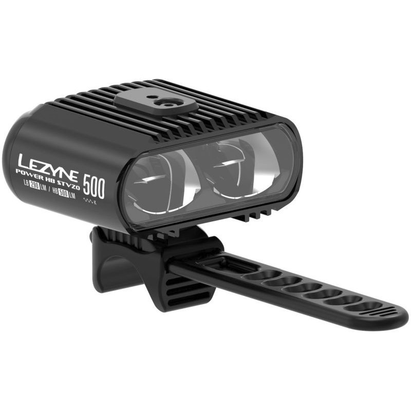 Productfoto van Lezyne Power High Beam Drive 500 Fietslamp Vooraan - StVZO - zwart