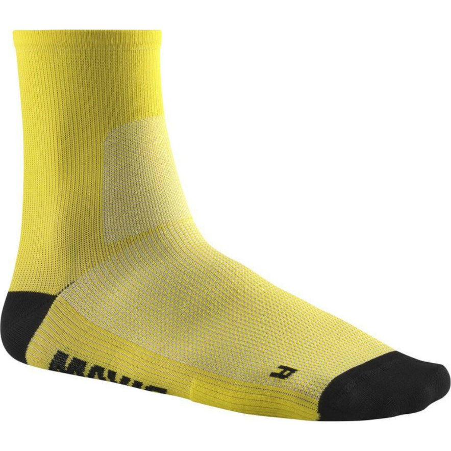 Image of Mavic Essential Mid Socks - yellow mavic