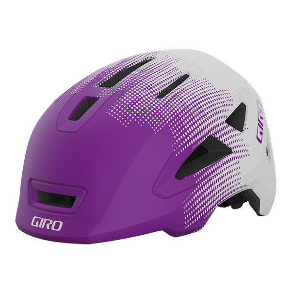 Produktbild von Giro Scamp II Helm Kinder - matte purple towers