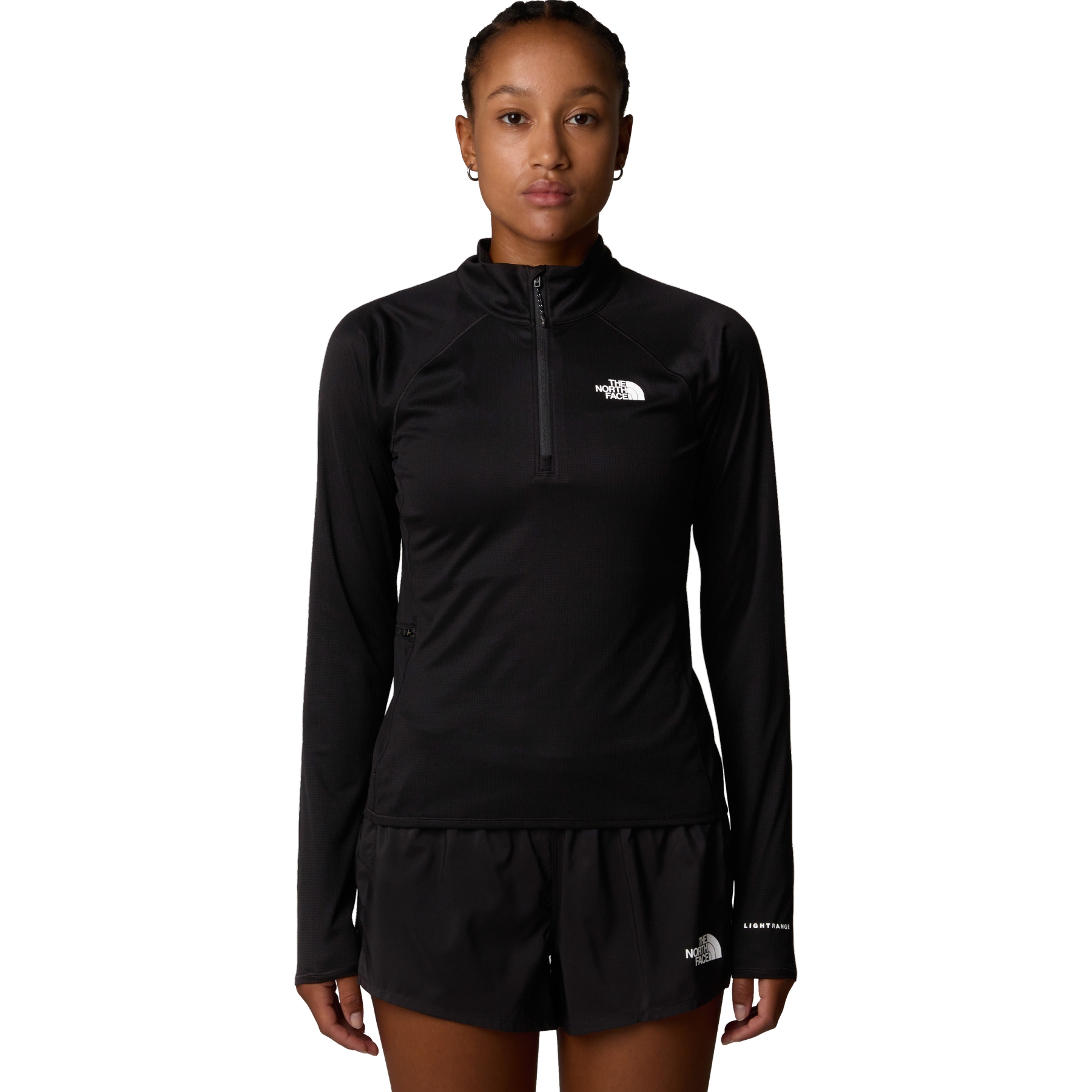 Produktbild von The North Face Sunriser Langarm-Top mit 1/4-langem Zip Damen - TNF Black
